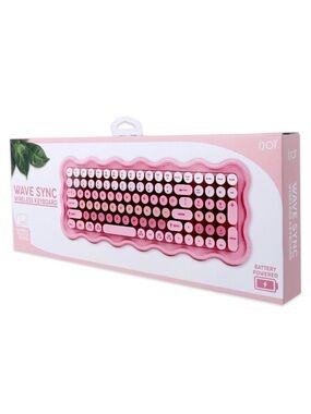 Bytech ijoy Pink Wave Sync Wireless Keyboard
